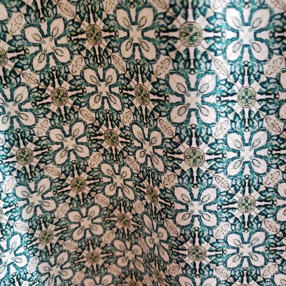 J jill green and white top - Picture 4 of 4